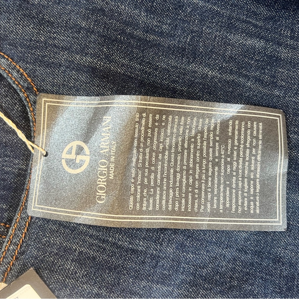 Brand new Giorgio Armani Jeans with Tag - Picture 6 of 9